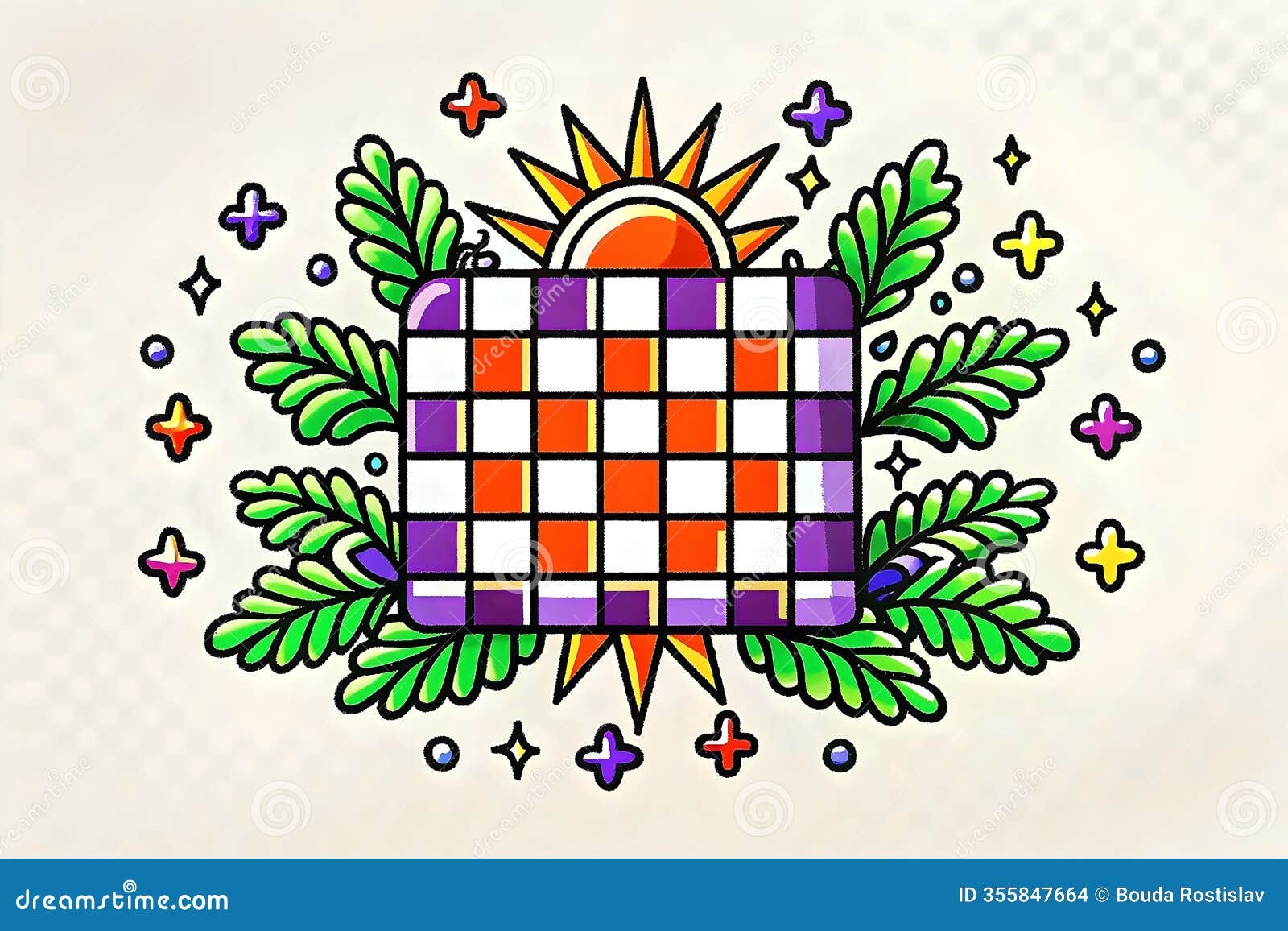 Colorful Graphic Crossword Puzzle Surrounded By Vibrant Leaves And Sunburst Stock Illustration Illustration Of Leaves Vibrant 355847664 Colorful Graphic Crossword Puzzle Surrounded By Vibrant Leaves And Sunburst Stock Illustration Illustration Of Leaves Vibrant 355847664