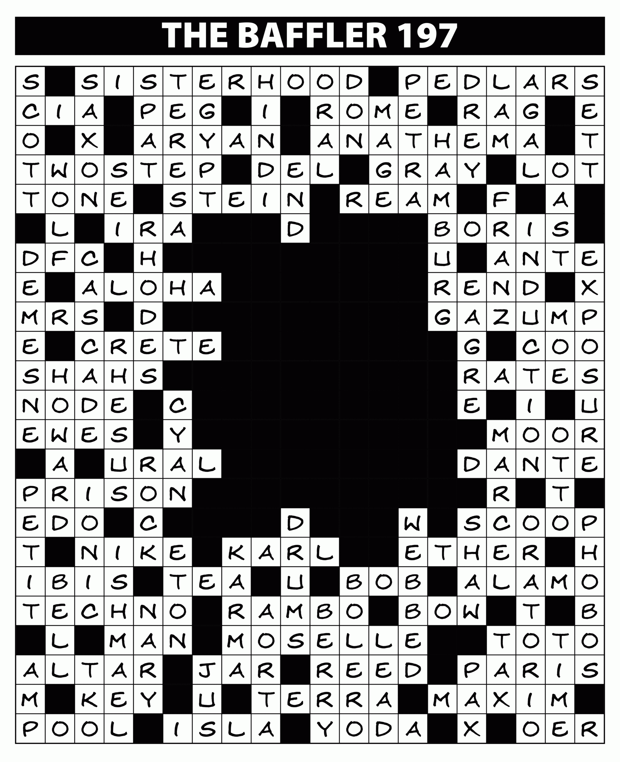 Colossus 197 Competition Solutions Lovatts Crossword Puzzles Games Trivia Colossus 197 Competition Solutions Lovatts Crossword Puzzles Games Trivia