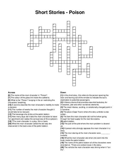 Common Crossword Puzzle Clues Free Printable Crosswords Common Crossword Puzzle Clues Free Printable Crosswords