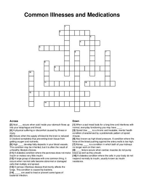 Common Crossword Puzzle Clues Free Printable Crosswords Common Crossword Puzzle Clues Free Printable Crosswords