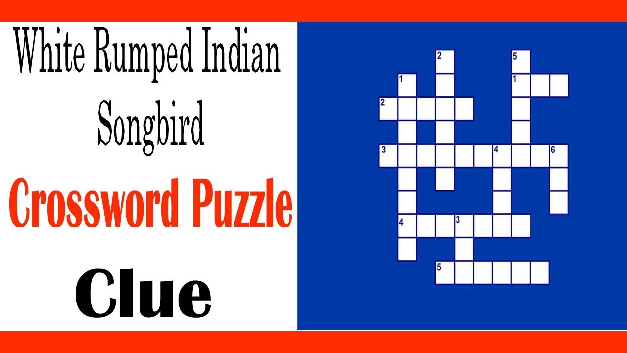crossword clue songbird