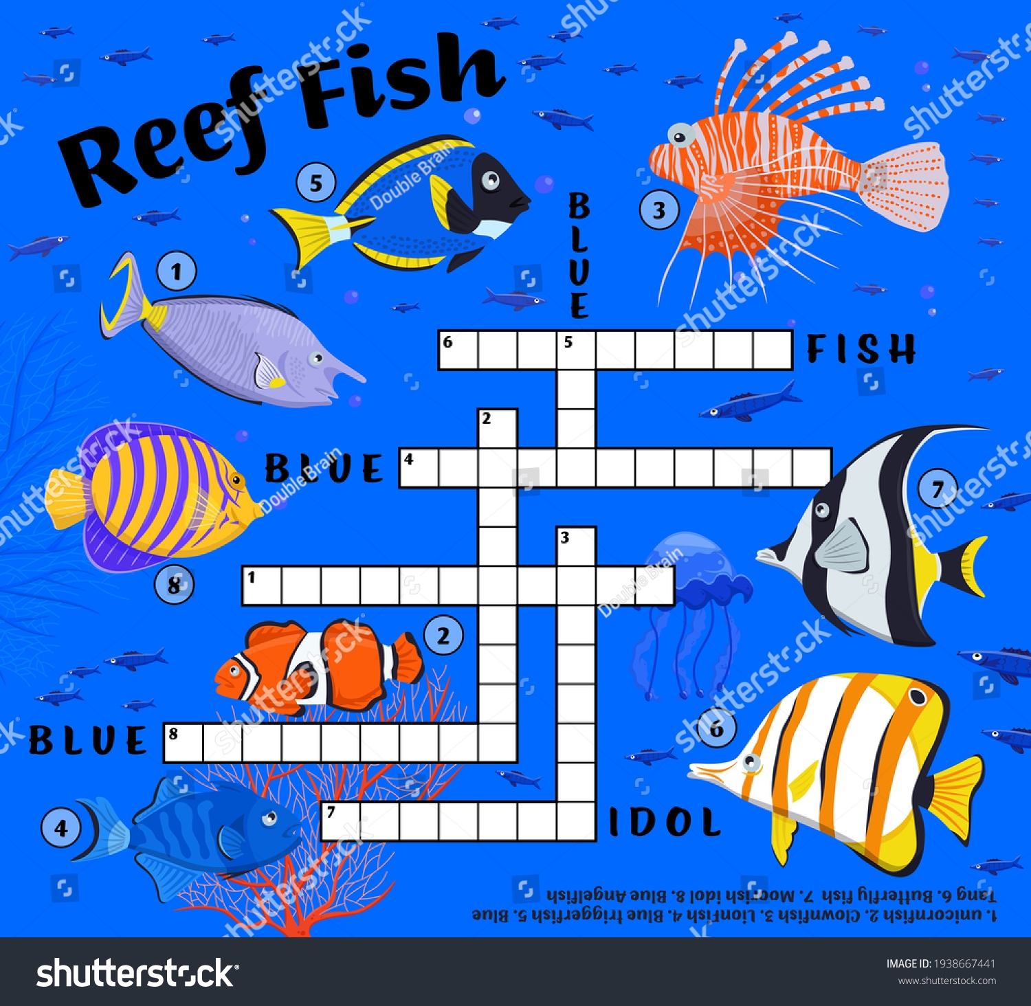 aquarium fish crossword clue