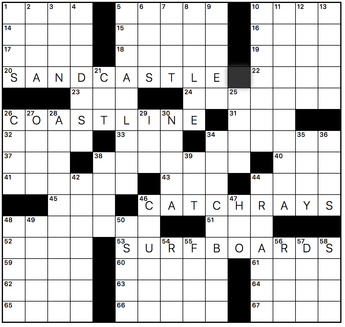 Creating And Publishing My First Crossword By Matt Dodge Medium