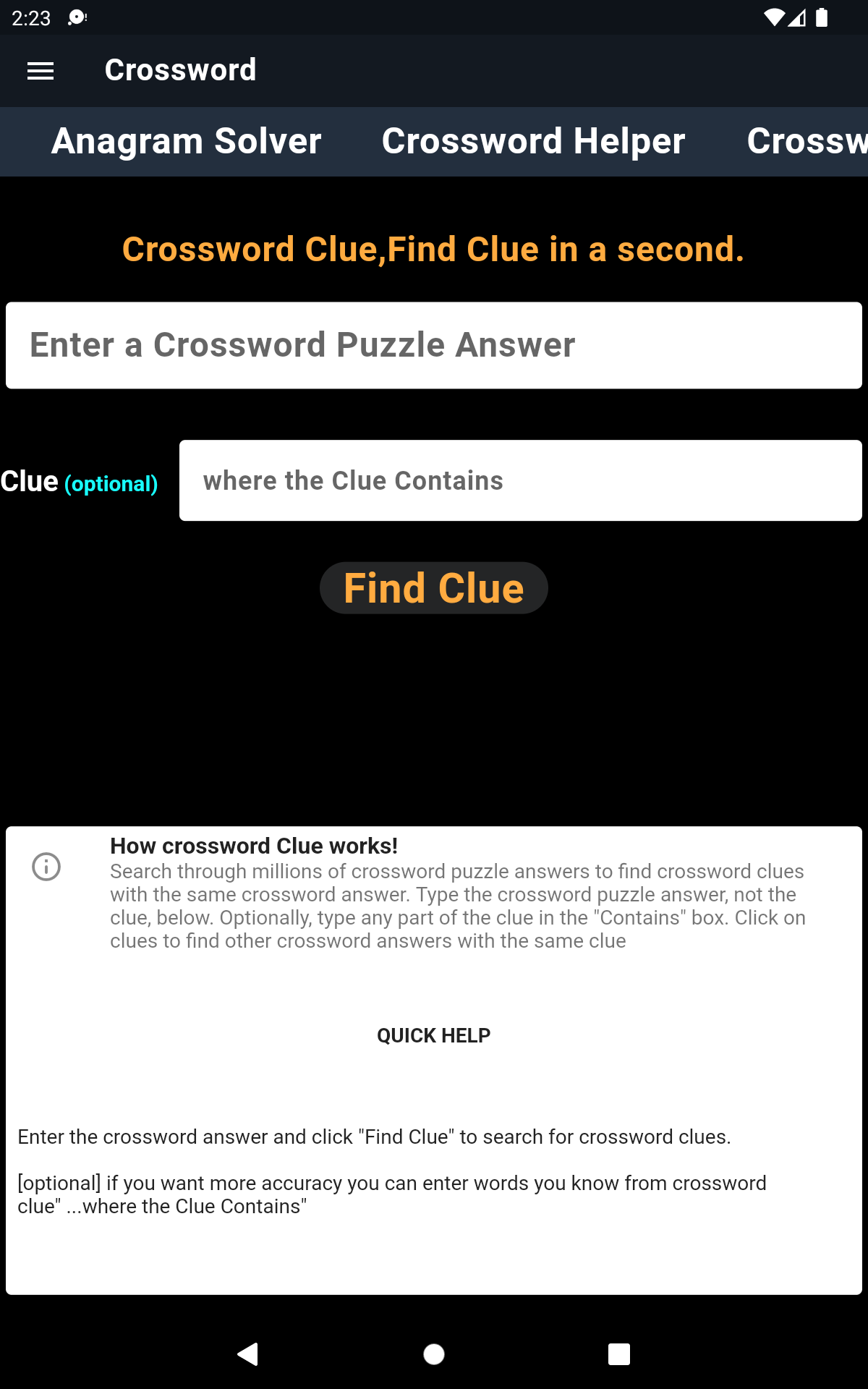 Crossword ALL IN ONE App On Amazon Appstore Crossword ALL IN ONE App On Amazon Appstore