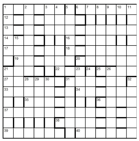 Crossword Centre Prize Puzzle August 2024
