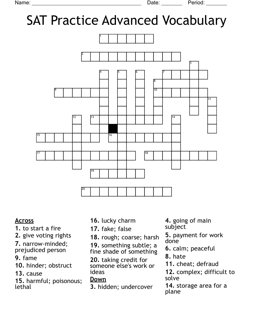 maxim crossword puzzle clue