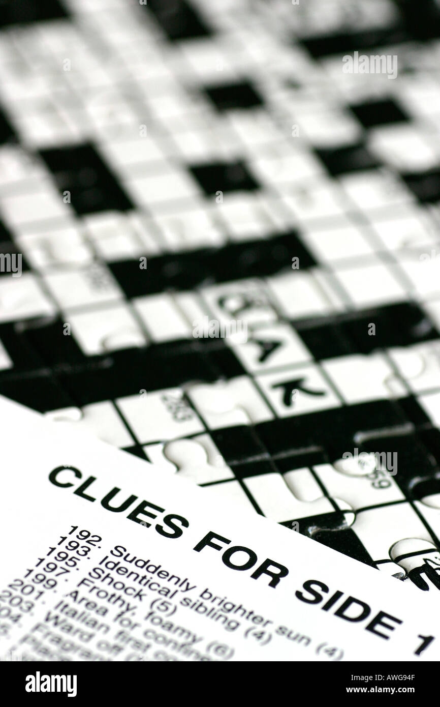 Crossword Clue Hi res Stock Photography And Images Page 2 Alamy