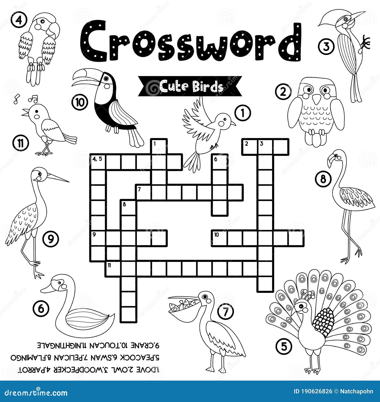 arctic bird crossword