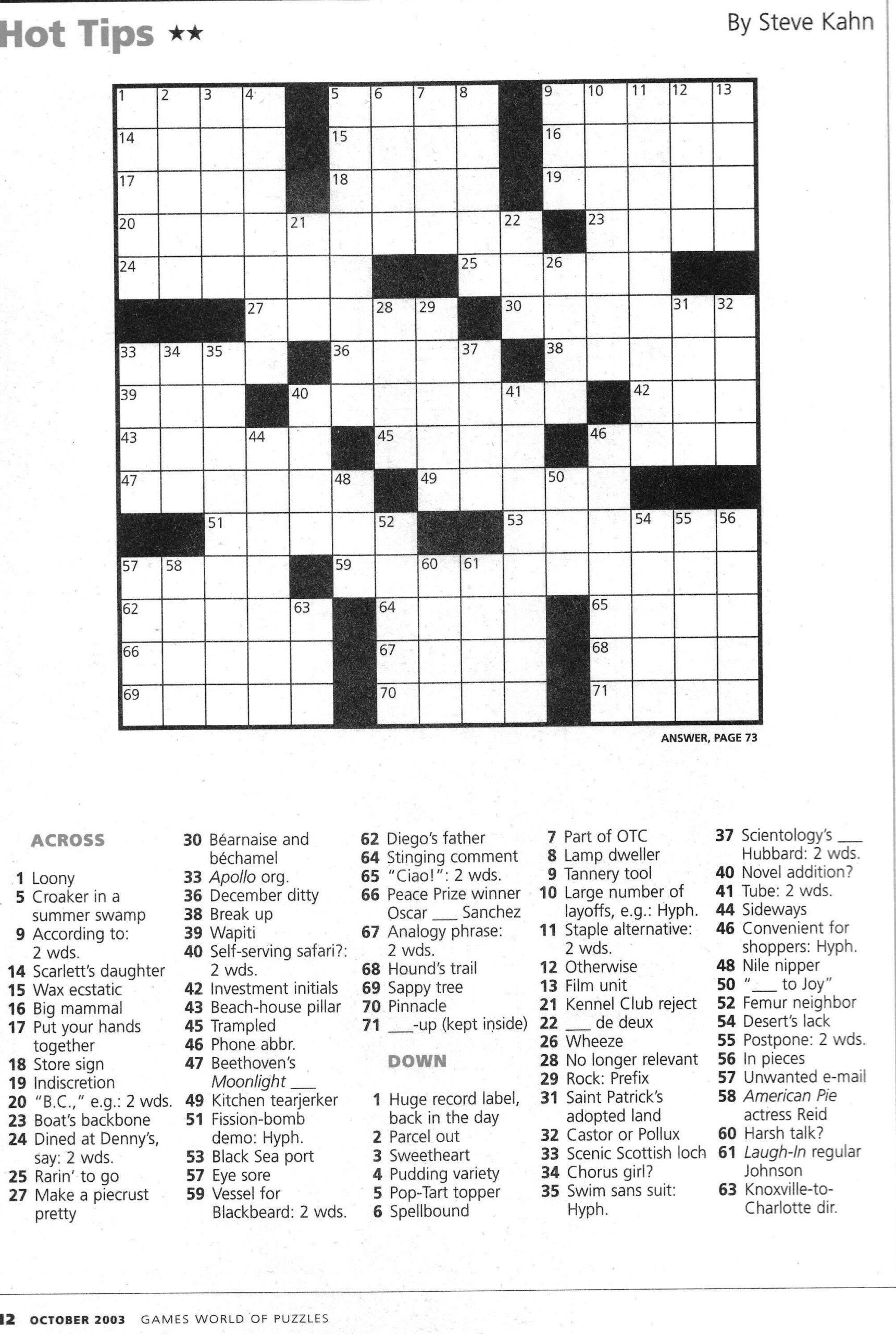 Crossword Puzzle Clue For Grommets At Donald Myers Blog