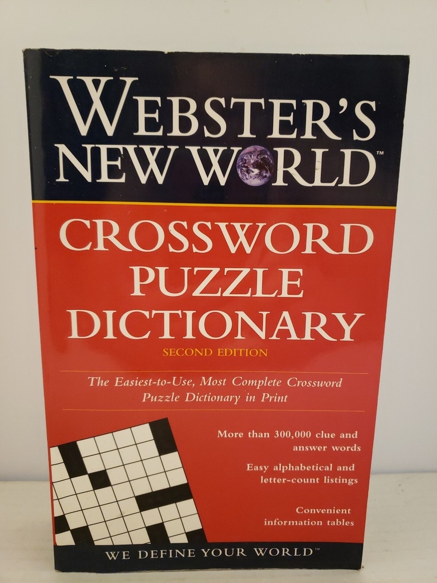 Crossword Puzzle Dictionary Paperback Jane Shaw Whitfield 9780028612126 EBay