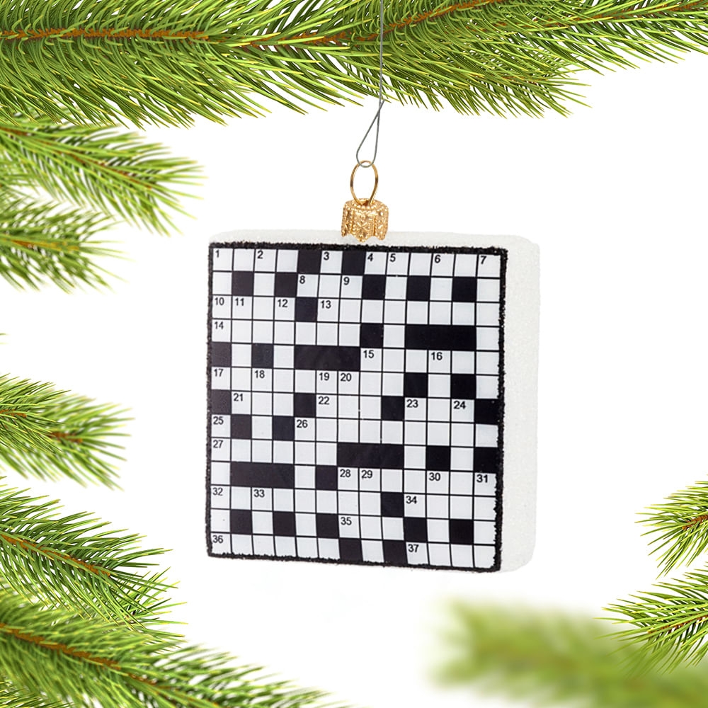 Crossword Puzzle Ornament Candyheavenshop Crossword Puzzle Ornament Candyheavenshop