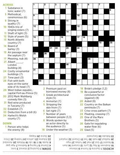 Crossword Puzzles Readers Digest Free Printable Crosswords Crossword Puzzles Readers Digest Free Printable Crosswords
