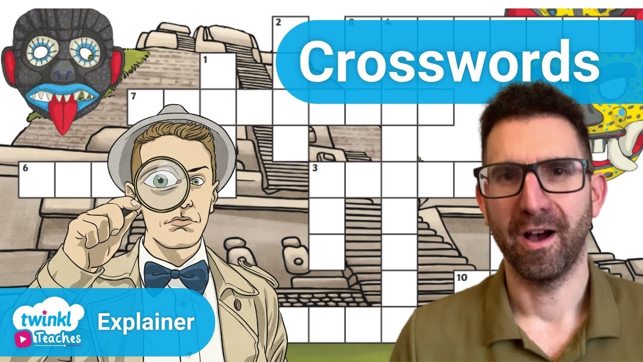 Crosswords For Children YouTube Crosswords For Children YouTube