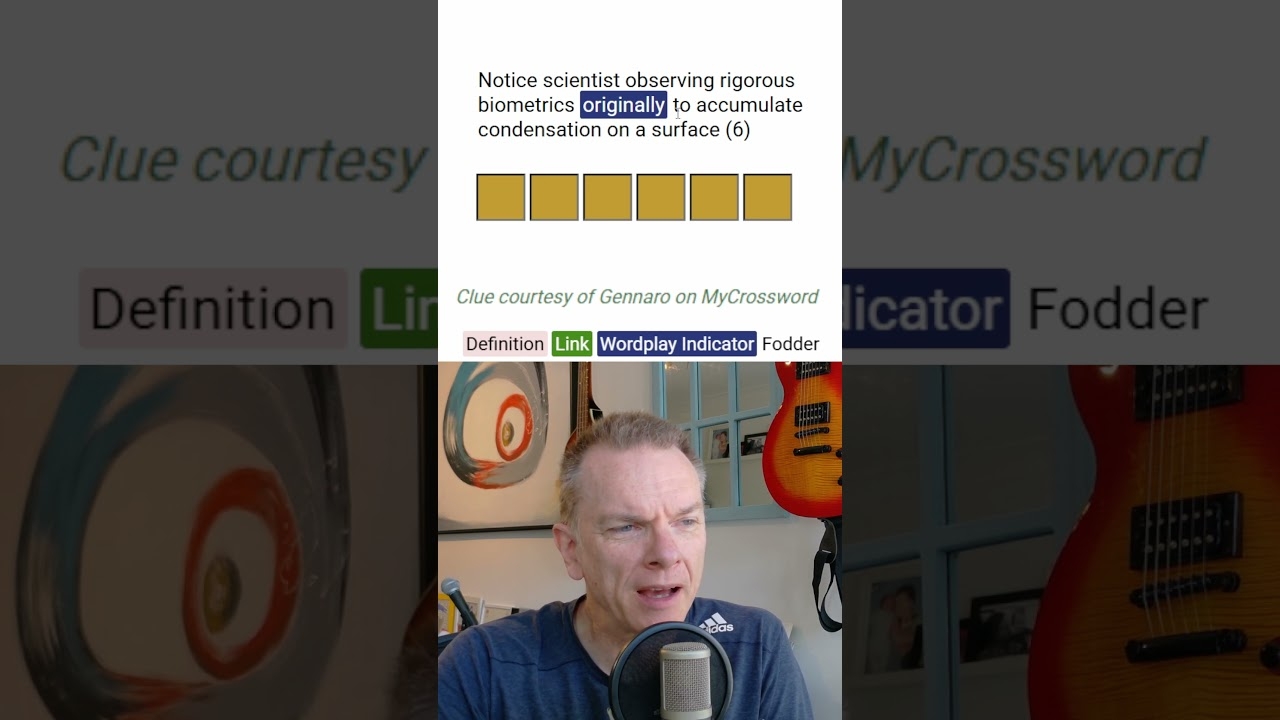 Cryptic Clue For The Day No 339 How To Solve A Cryptic Crossword crypticcrossword crypticclues YouTube