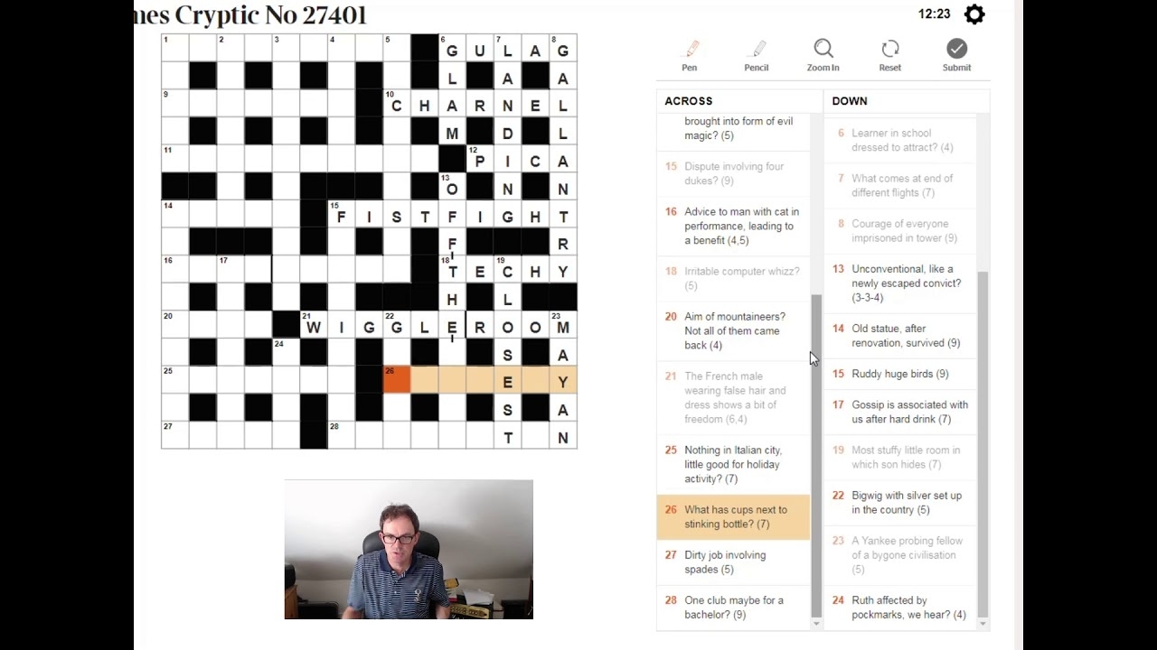 Cryptic Crossword Masterclass The Times YouTube