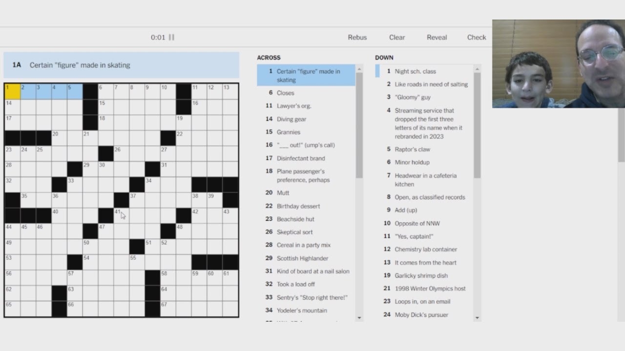 Cut Remnant You Can Flick Off 4 The View Co host 10 Monday NYT Crossword 3 3 24 YouTube
