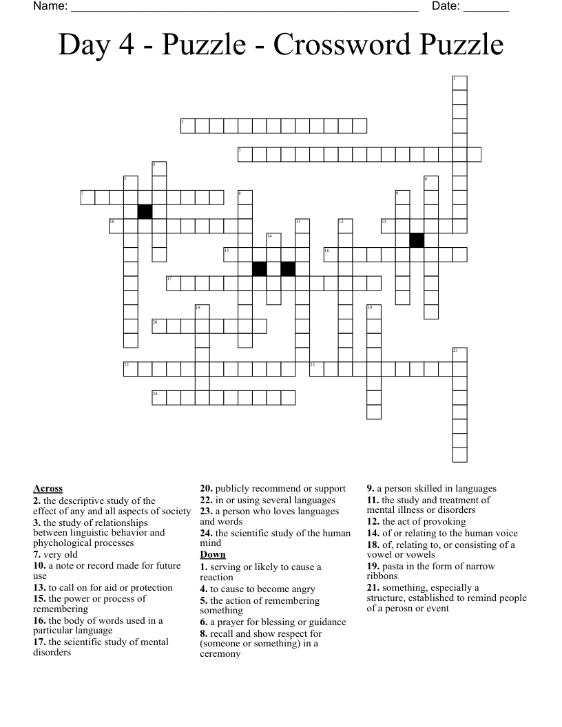 provoking crossword clue