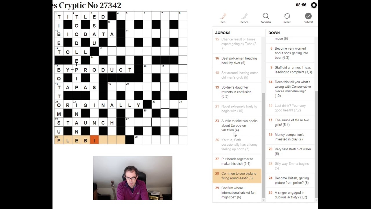 Dissecting The Times Prize Cryptic Crossword YouTube