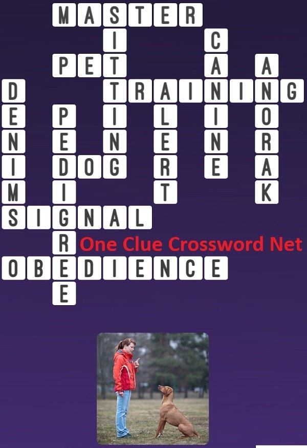 Dog Training Get Answers For One Clue Crossword Now