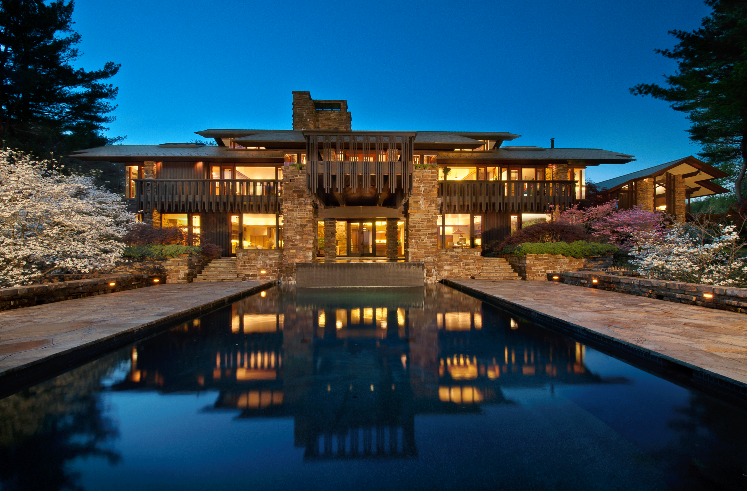 Dramatic Architecture In A Fay Jones House The Boston Globe