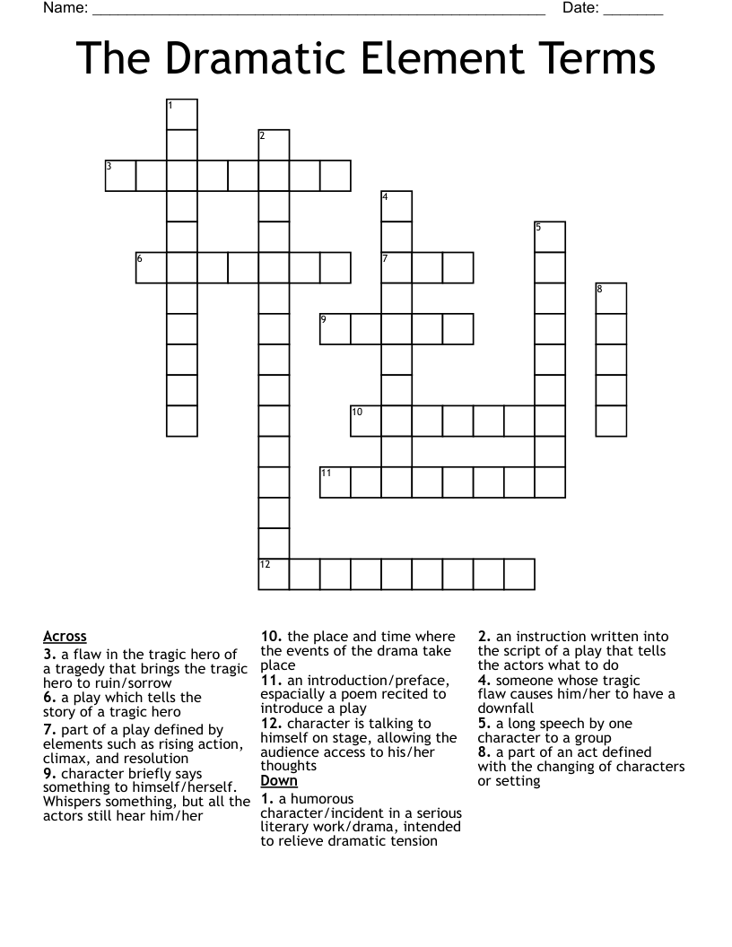 Dramatic Opening Crossword 4 Letters Dramatic Opening Crossword 4 Letters