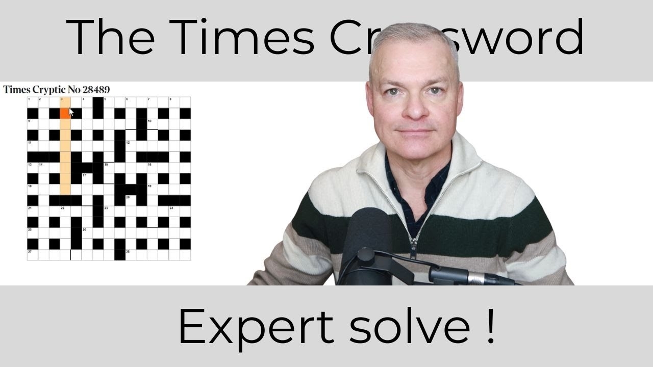 Dweebovision 1222 DWEEB Vs Times Cryptic Crossword YouTube