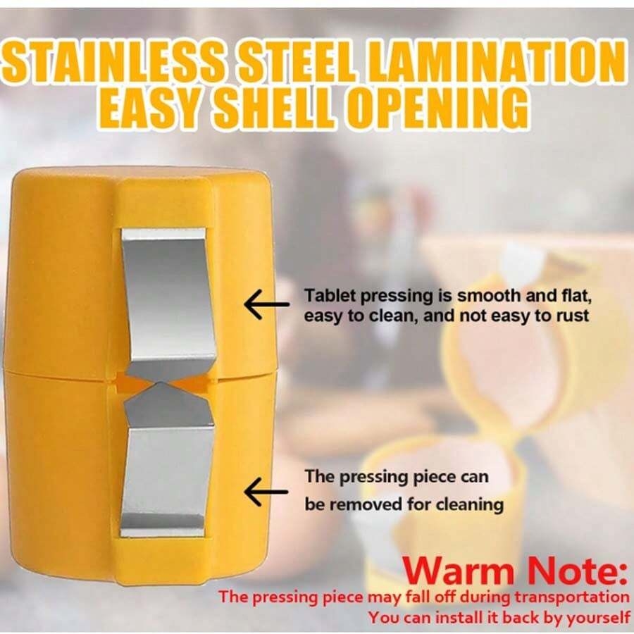 Egg Shell Opener Movito Egg Opener Separator Handheld Egg Shell Cutter Kitchen Gadget In Orange Egg Crackers Crossword Clue