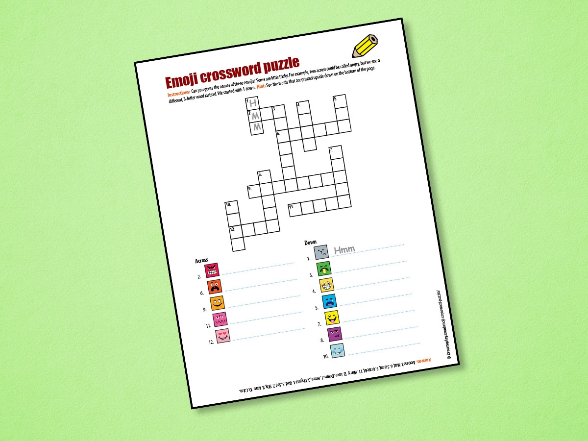 Emoji Crossword Puzzle