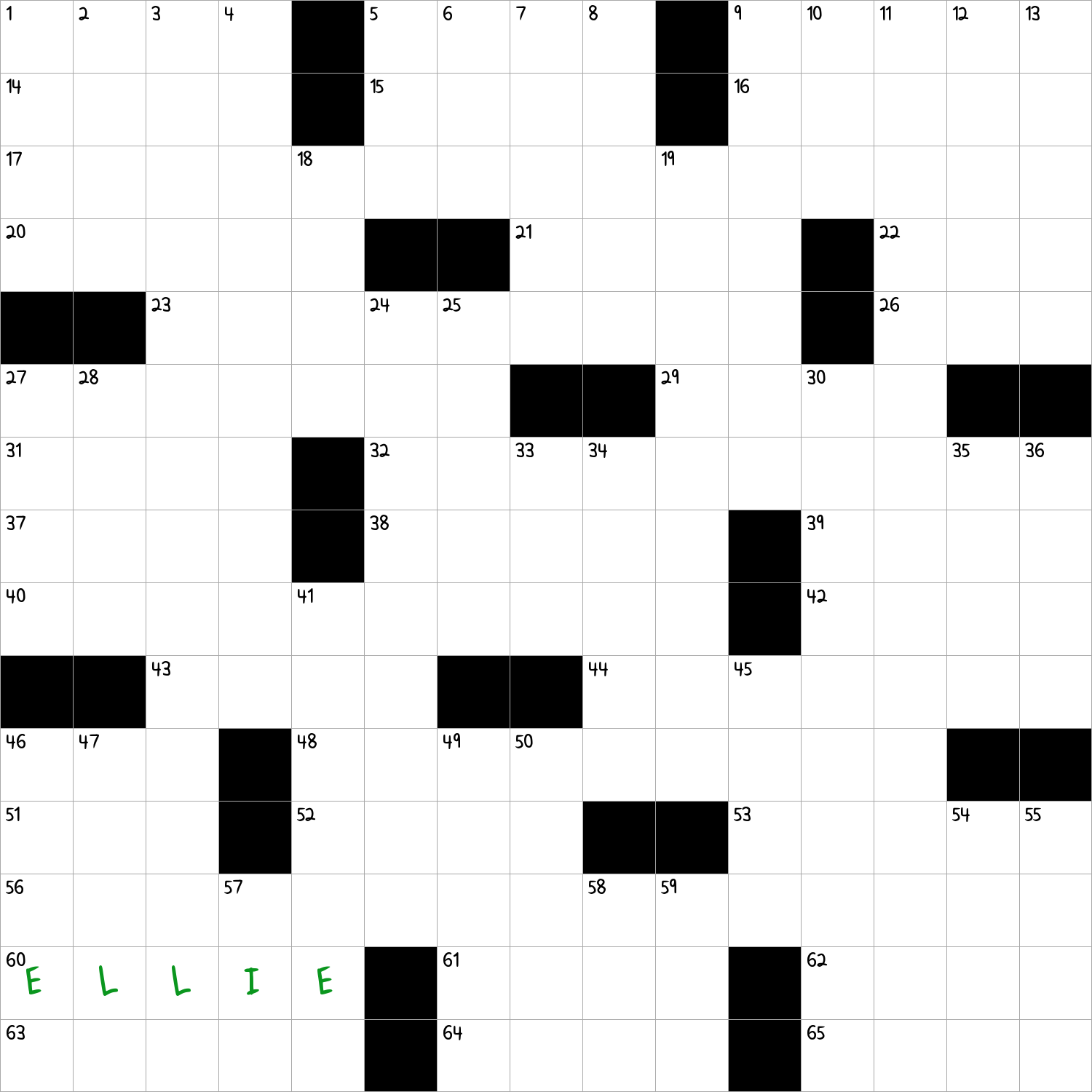 English Actress Bamber NYT Crossword Clue