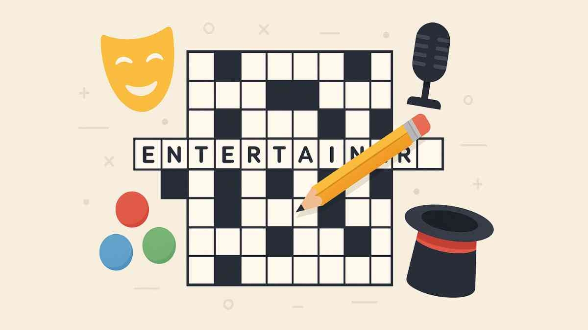 crossword clue for entertain