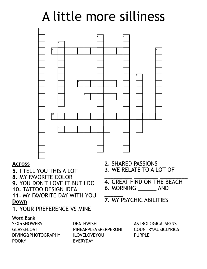 Escape Game Crossword WordMint