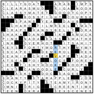 evan birnholz sunday crossword puzzle