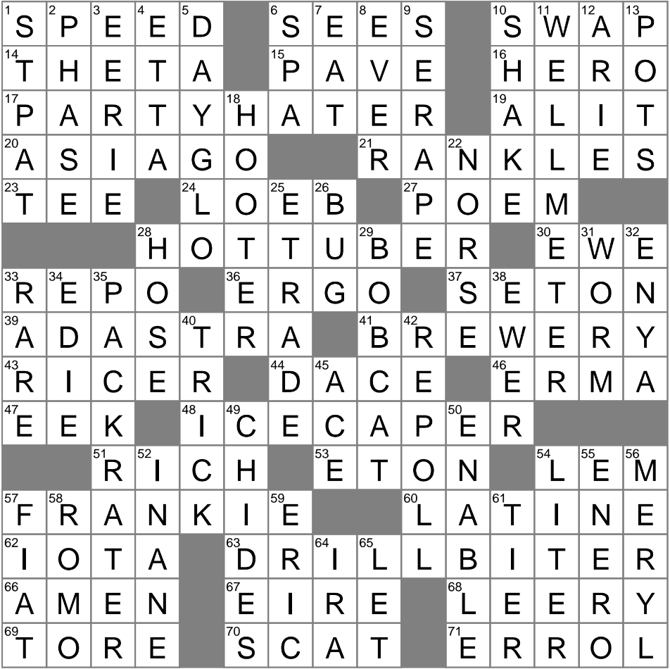 Excavator maker Crossword Clue Archives LAXCrossword Excavator maker Crossword Clue Archives LAXCrossword