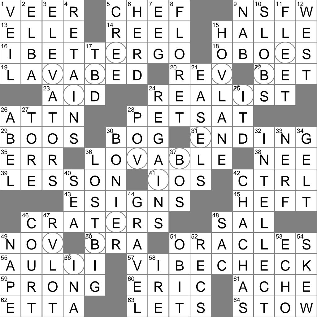 Explicit Content Warning Letters Crossword Clue Archives LAXCrossword