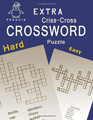 Extra Criss Cross Crossword Puzzle Hard Easy Crossword Puzzle The 