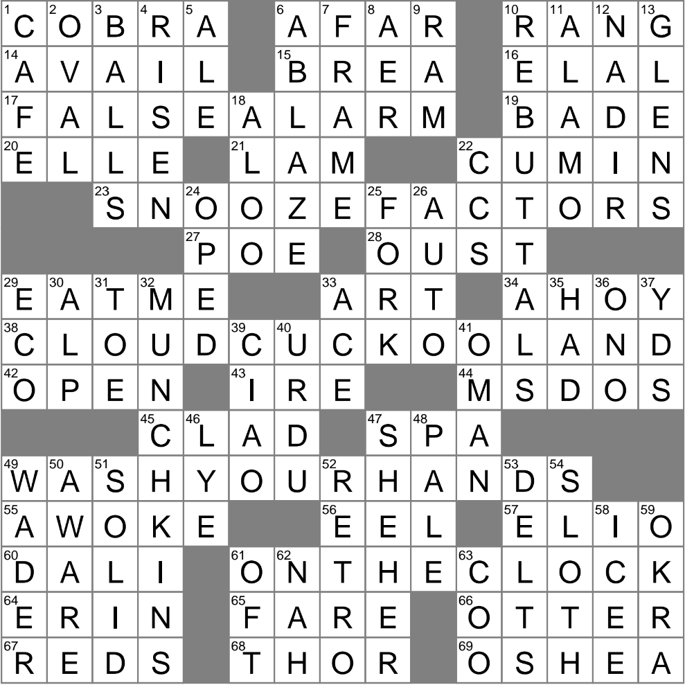 farewell in french crossword clue