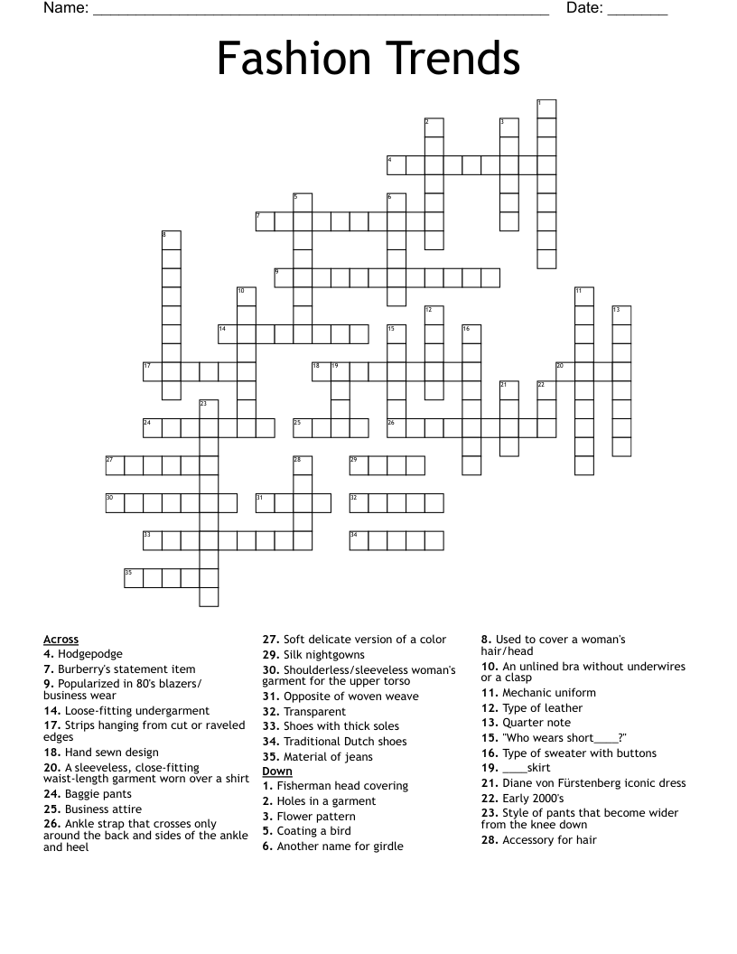 hodgepodge crossword puzzle clue