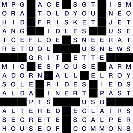 wsj crossword puzzle answers today