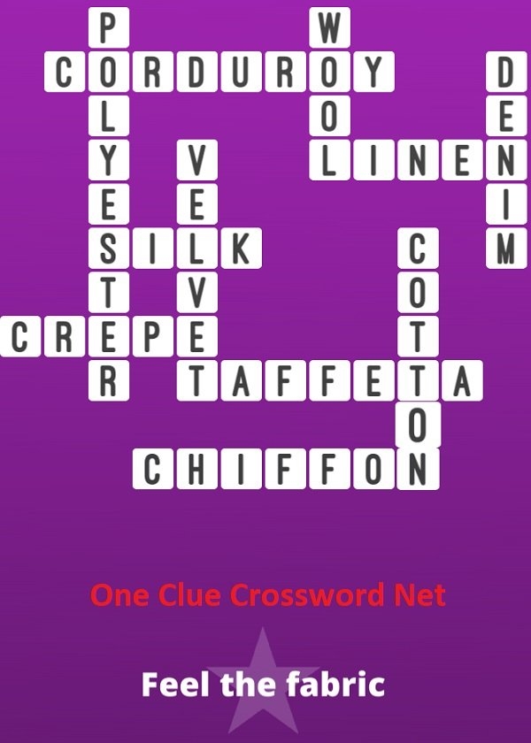 Feel The Fabric Bonus Puzzle Get Answers For One Clue Crossword Now