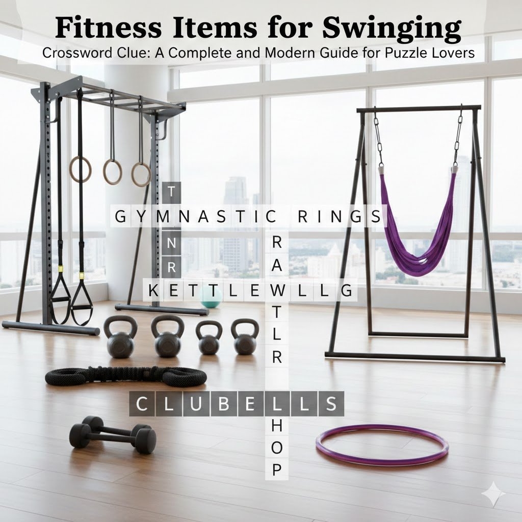 Fitness Items For Swinging Crossword Clue