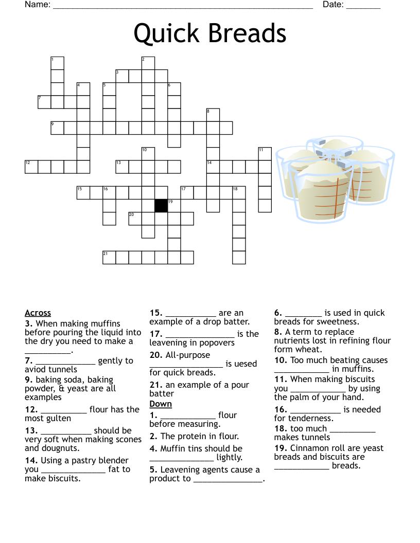 Flour And Rice Types Crossword WordMint Flour And Rice Types Crossword WordMint