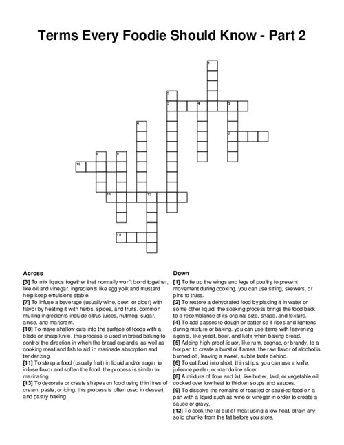 drink crossword puzzle clue