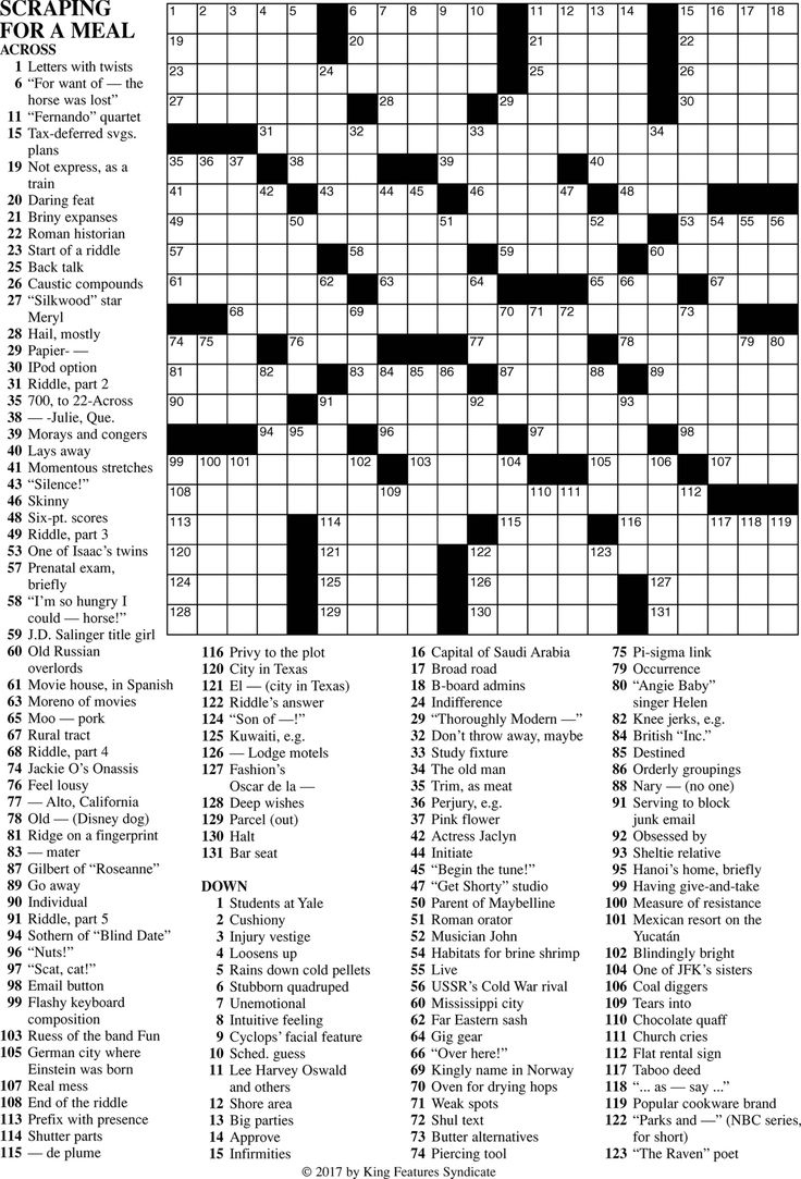 Frank Longo Printable Sunday Premier Crossword James Crossword Puzzles