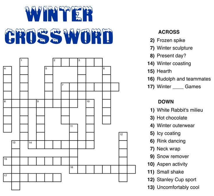 Free Large Printable Crossword Puzzles Free Printable Templates