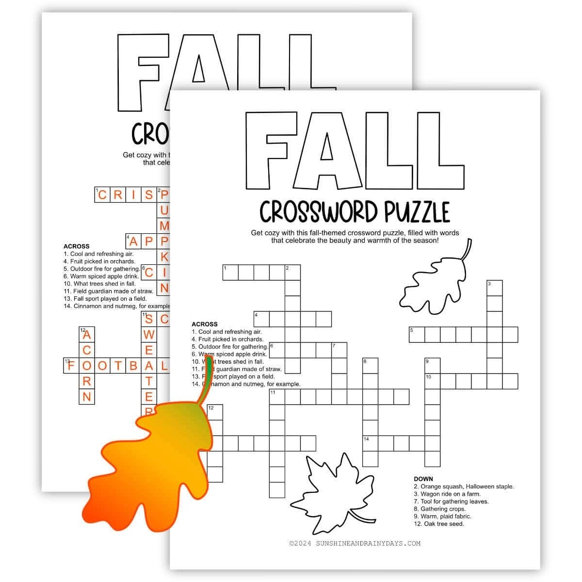 Free Printable Fall Crossword Puzzles Easy Crossword Puzzles Free Printable Fall Crossword Puzzles Easy Crossword Puzzles