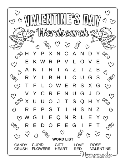 Free Printable Valentine Crossword Puzzles Free Valentine 39 s Day Word Free Printable Valentine Crossword Puzzles Free Valentine 39 s Day Word