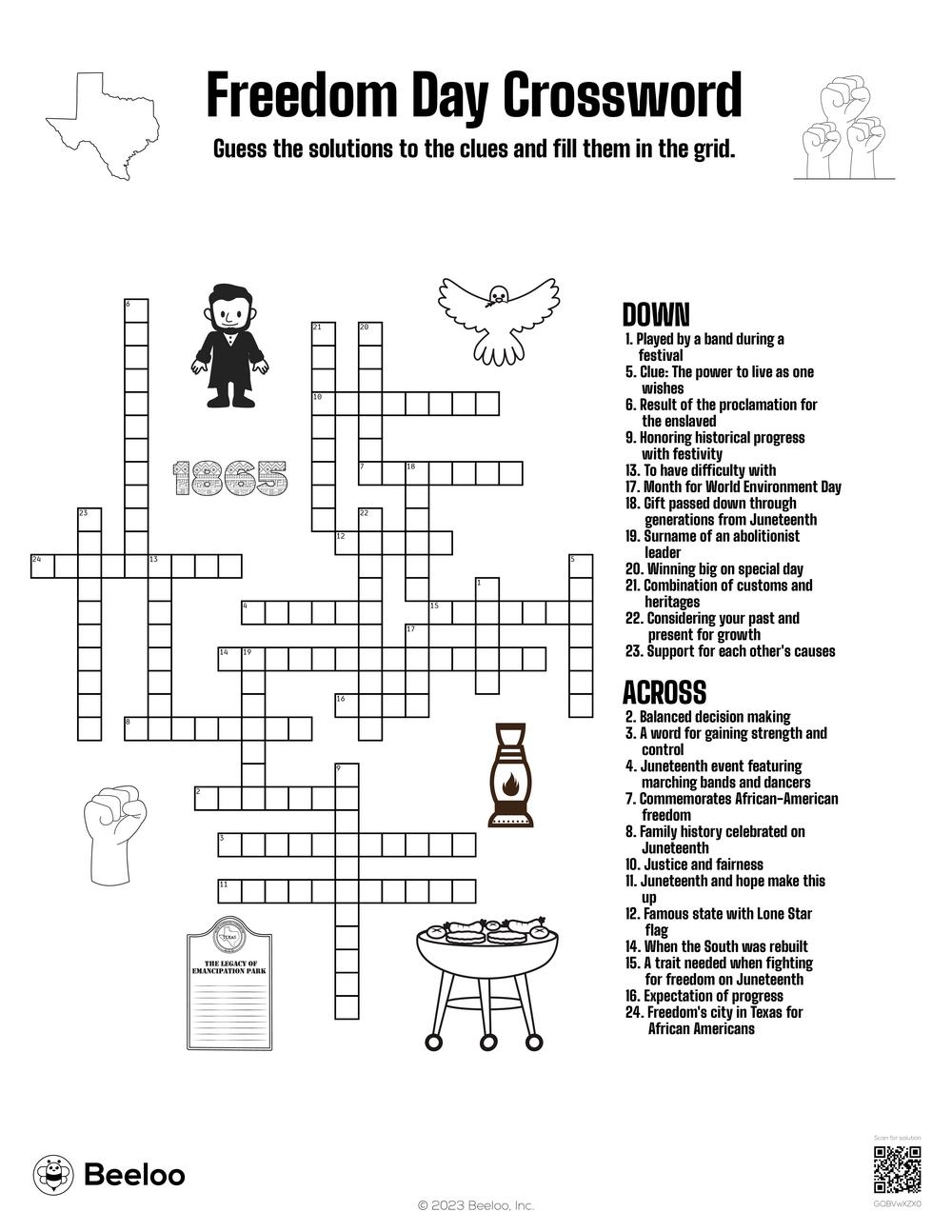 strength crossword clue