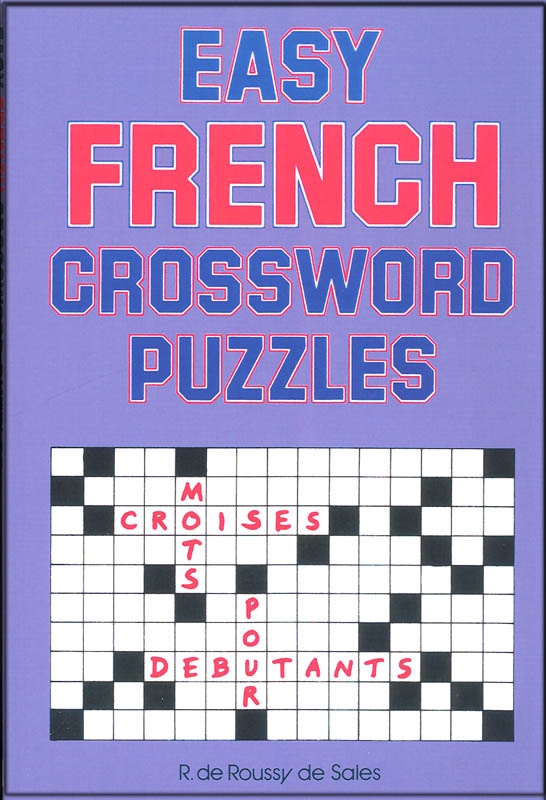 French Crossword Puzzle Easy Easycrosswordpuzzlesprintable