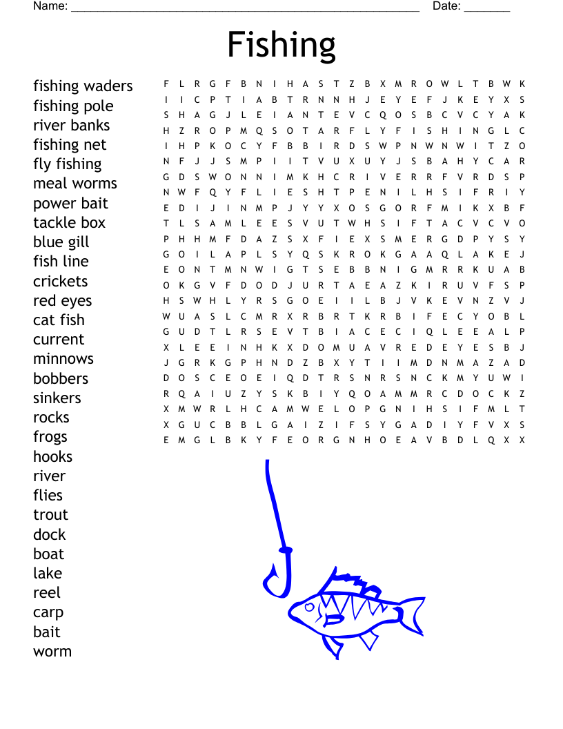 Freshwater Fish In The U S Crossword WordMint Freshwater Fish In The U S Crossword WordMint