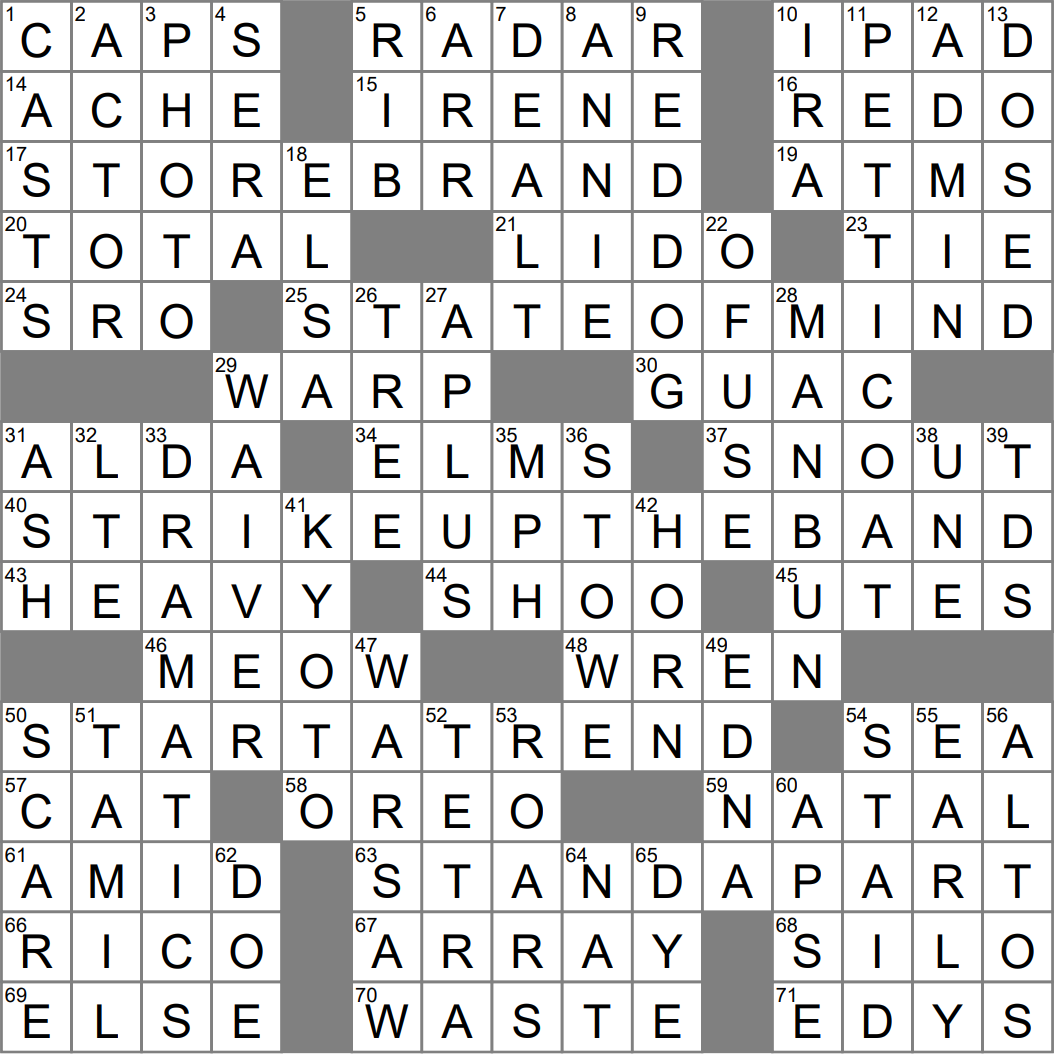 japanese drama crossword clue